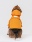 Tribeca adjustable velcro raincoat - Egg Yolk