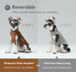 Reversible Dog Vest Jacket - Orange Grey